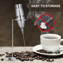 Milk Blender - Milk Frother, Electric Handheld Foam Maker For Making Lattes N9B2