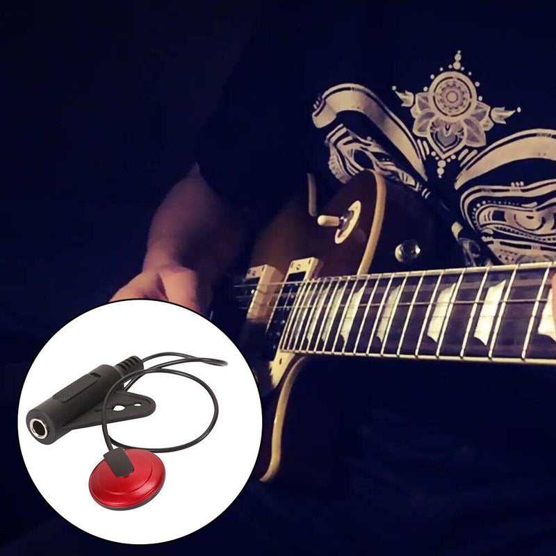 Universal Ukulele Portable Sound  Microphone Piezo Guitar Pickup Receiver
