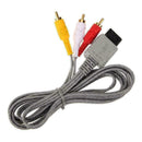 Audio Video AV Composite 3RCA Cable Cord Lead For Wii Console.UK I6K3 X3Q2 G8D2