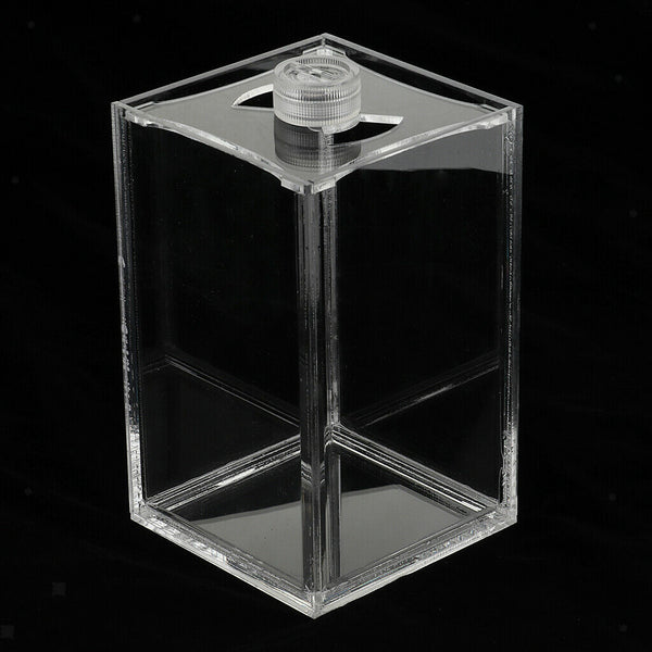 2pcs Acrylic Clear Aquarium Tropical Sea Aquatic Rumble   Small LED Tank