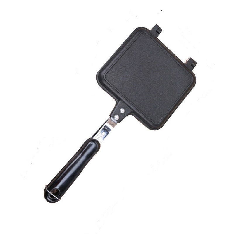 1Pcs Non-Stick Double-Sided Folding Frying Pan Sandwich Maker Mould Newest Use