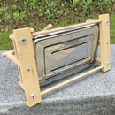 Parrot Wood Stand Activity Center Ladder Swing Tray Cup Perch Bird Play Rac