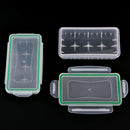 Plastic Waterproof Battery Holder Storage Boxes Case for 18650/18350 Batter VGES