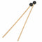 Bell Mallets Glockenspiel Sticks, Rubber Mallet Percussion with Wood Handle