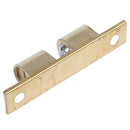 Double ball catch Brass brass hardware 46 mm, for cabinet doors