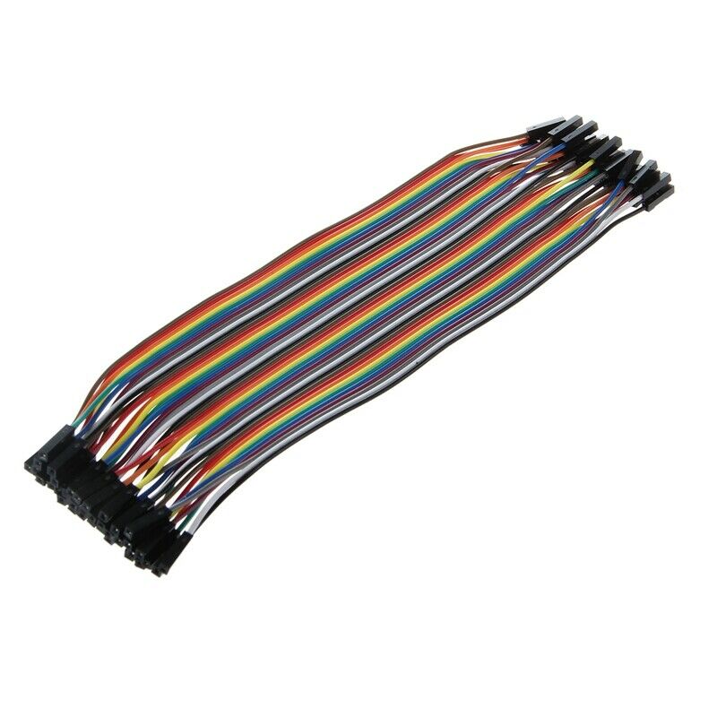 20cm Long F/F Solderless Flexible Breadboard Jumper Cable Wire 40 Pcs L3P5