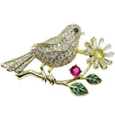 Corsage Brooch Dress Fashion Cute Animal Bird Brooch Ladies Men'S Scarf Col