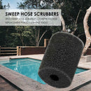 5pcs Sweep Hose Scrubbers Cylinder Sponge Replacement Public Cleaning Tools AU