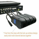 1X(4 Pair Passive Video/Power Balun Upgraded 1080P-5Mp Bnc To Rj45 Long Dis