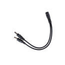5.5x2.1mm 1Male  To 2 Female Plug DC Power Splitter Adapter For TV Camera CableJ