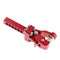 Metal Adjustable Drop Hitch Receiver DIY Accessory For 1/10 RC Crawler Red