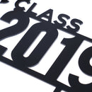 Congrats Grad Cake Topper Black Class LJf 2019 Acrylic Cake Picks Cake Topper .