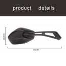 2Pcs/Pair Motorcycle Rear View Mirror Motorbike Rearview Mirrors Motocross  Y3P6
