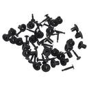 30x Bumper Rievt Trim Panel Fastener Clips 8-9mm for Renault Megane Scenic