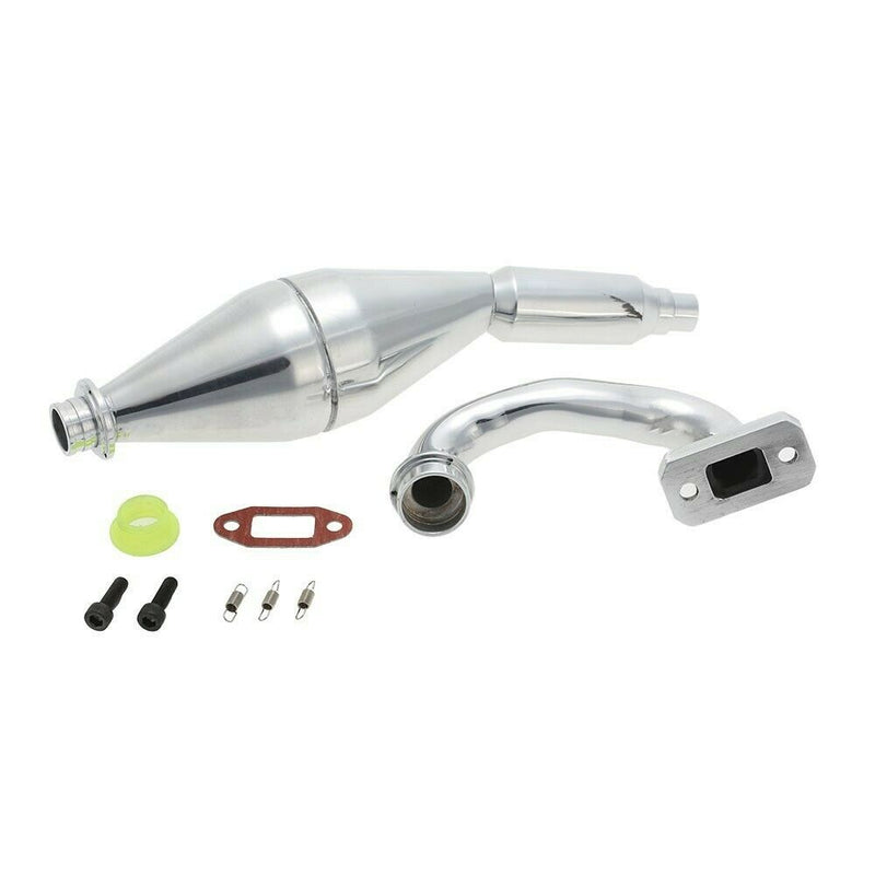 15003 RC Exhaust Pipe Aluminum Alloy for HSP FG 1/5 Car Truck Monster