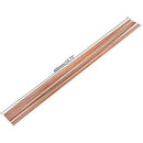 10pcs 3x1.3x400mm Low Temperature Flat Soldering Rods For Welding Brazing Rep ME