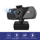 Rotatable USB 2K Webcam with Mic HD Web Camera for PC Laptop Streaming Studying