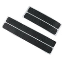 4PCS/set Car Accessories Door Sill Scuff Welcome Pedal Protect Carbon Fiber C3O4