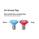 Pressure Washer Accessories Kit,7 Power Washer Spray Nozzle Tips, 360 Degre