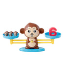 Math Addition and Subtraction Teaching Aids Monkey Balance Scale Toys Children's