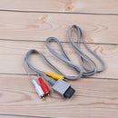 1.8M 3 rows audio video AV composite RCA cable cord for wii  Z