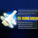 10Pcs 12V DC White Dashboard Gauge 1SMD LED Wedge Instrument Panel Light Bulb CA