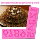 0-9 Lollipop Digital Number Module Chocolate Cake Fondant Decoration Tools