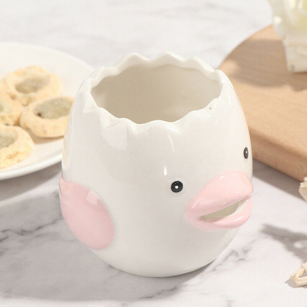 1*Creative Ceramic Egg Dividers Egg Yolk White Separator Kitchen Tool Home S Ew