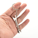 Novelty Cute Hexagon Screw Keychain Key Ring Keyfob Creative Tool Key Chain SEAU