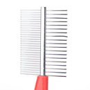 Grooming Pet Hair Grooming Two-sized Dense Comb Tooth Slicker Brush For Dogs  3C