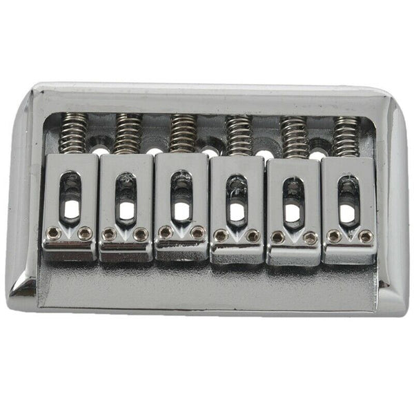 Musiclily 6 String Non-tremolo Hardtail Electric Guitar Bridge Saddle for