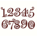 Numbers Sewing Metal Die Cutting DIY Scrapbooking Album Decors Embossing Folder