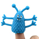 4Pcs/Set Expression Hand Puppet Children Finger Puppet Parent Storytelling PA3C