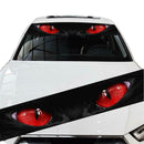 Car Stickers 130x21cm Reflective Front Rear Windshield Decals (Cat Eye) A