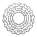5pcs Circle Metal Cutting Dies Embossing Stencil DIY Scrapbook Paper Cards Decor