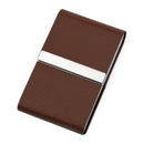 7 Cigarette Storage Case Black Pocket Tobacco Holder Container PU Leather Box