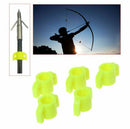 5pcs 8mm Diameter Archery Slider Bow Fishing Arrow Safety Slide Shootin- OZ