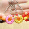 Sweet Cake Keychain Pendant Bread Food Keyring Gift  Bag Purse Key Chain Jewe LJ