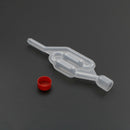 Exhaust Check Valve Water Sealed Valves Plastic Air Lock Brew Wine FermentatioLJ