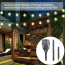 LED Solar Flame Light Outdoor Garden Courtyard Lawn Waterproof Torch Lamp O7C6