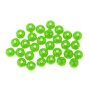 30 Pieces 6mm Fishing Large Fishing Beads Carp Fishing Stop Rigs Beads Green