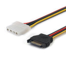 SATA Power Female to Molex Male Adapter Converter Cable, 6-Inch O8H5