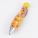 Ball Pen Mini Advertising Pen Retractable Ballpen 0.5mm Blue Ink Stationery
