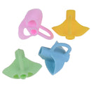 3Pcs Grip pencil help beginner writing silicone toys children thumb correctionBX