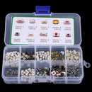250Pcs 10 Types Tactile Push Button Switch Car Keys Button Touch Microswitch Ew