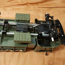 Metal Gear Sturdy Front Axle Assembly Spare Part for Wpl Fy001 1:16 Rc TruckM8S5