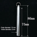 Pocket Toothpick Holder Waterproof Useful Alloy Box Metal Pill Case Keychain