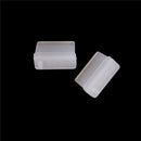 10pcs Clear Rubber A Type Female USB Anti Dust Protector Plugs Stopper Cover LJ