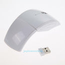 2.4GHz Wireless Folding Mouse + USB Receiver for Laptop Tablet PC Mackbook New