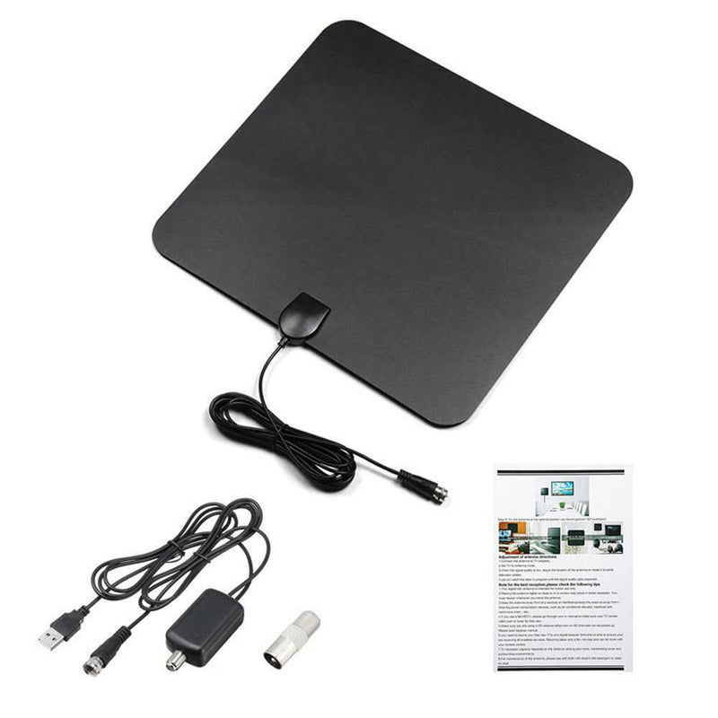 360 Miles HD Indoor TV Antenna Indoor Digital TV HDTV Antenna UHF/VHF/1080P 4K